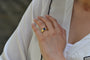 Bague 50.5 Bague jonc saphir en or 18k 58 Facettes 26964