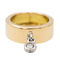 Bague 47.5 Bague Or jaune, Or blanc Diamant 58 Facettes 2697404CN