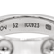 Bague 52 Louis Vuitton Bague Alliance  Or blanc 58 Facettes 2699516CN