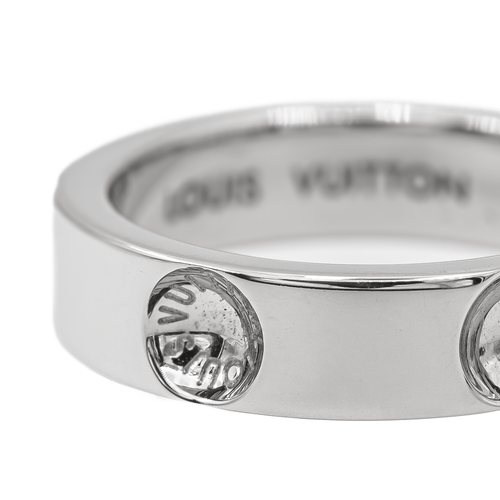 Bague 52 Louis Vuitton Bague Alliance  Or blanc 58 Facettes 2699516CN