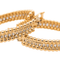 Boucles d'oreilles Van Cleef & Arpels Boucles d'oreilles Créoles Perlée Or jaune Diamant 58 Facettes 2699805CN