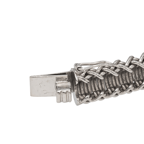 Bracelet Bracelet Or blanc Diamant, Emeraude 58 Facettes 2699806CN