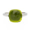 Bague 53.5 Bague Or blanc Péridot 58 Facettes 2700727CD