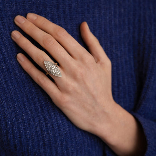 Bague 48 Bague Marquise Diamants 58 Facettes DV0013-1