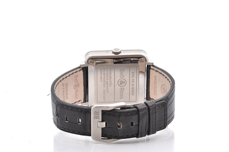 Montre Bell & Ross BRS-92 - Montre automatique 39 mm sur cuir 58 Facettes 27044