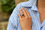 Bague 51 Mauboussin Sutbile Raison - Bague en or jaune 18k 58 Facettes 27079dv