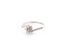 Bague 53.5 Bague ancienne en or blanc 18k et diamants 0,93 ct 58 Facettes 27096-27101b