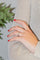 Bague 53 Bague Alliance Or blanc Diamant 58 Facettes 2711886CN