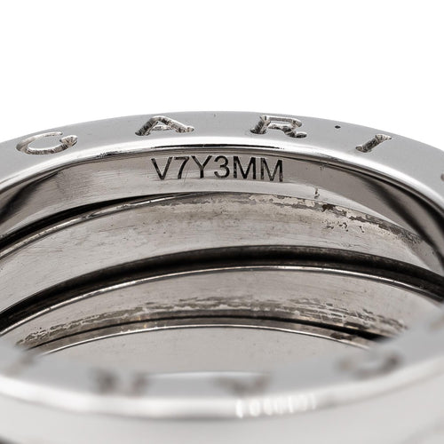 Bague 53 Bulgari B.Zero1 - Bague en or blanc 18 carats 58 Facettes 2711916CN