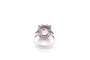Bague 53 Bague Art déco en platine au saphir violet et diamants 58 Facettes 27137-27182