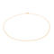Collier Collier chaîne maille forçat en or rose 18 carats 58 Facettes 2717288CN