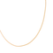 Collier Collier chaîne maille forçat en or rose 18 carats 58 Facettes 2717288CN