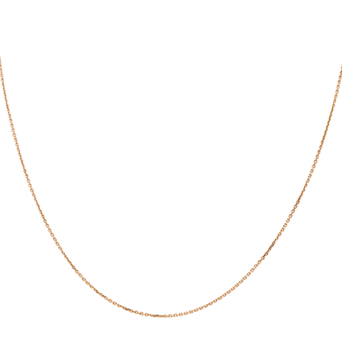 Collier Collier chaîne maille forçat en or jaune 18 carats 58 Facettes 2717308CN