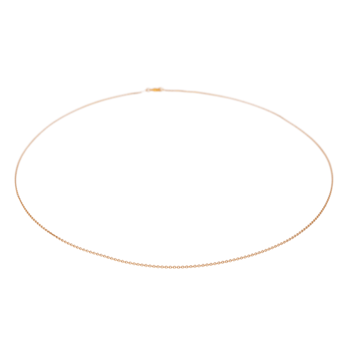 Collier Collier chaîne maille forçat en or jaune 18 carats 58 Facettes 2717308CN