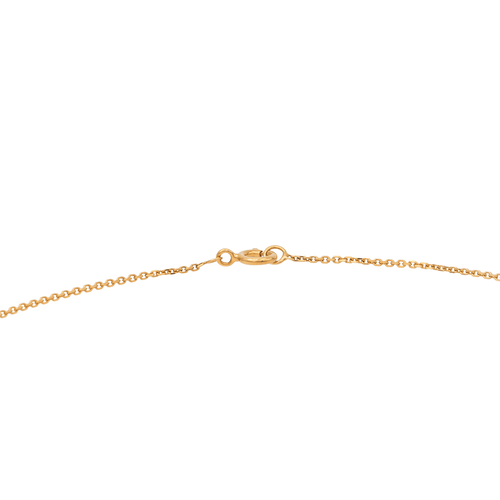 Collier Collier chaîne maille forçat en or jaune 18 carats 58 Facettes 2717308CN