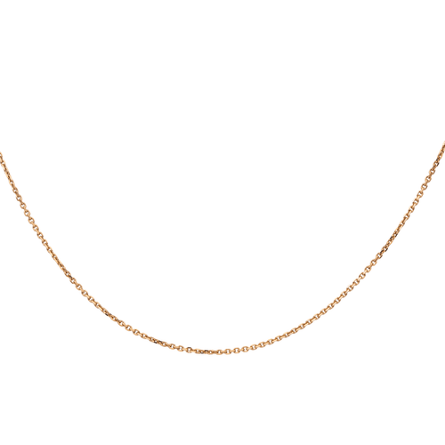 Collier Collier chaîne maille forçat en or jaune 18 carats 58 Facettes 2717308CN
