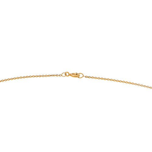 Collier Collier chaîne maille forçat en or rose 18 carats 58 Facettes 2717309CN