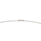 Collier Collier avec pendentif géométrique en or blanc 18 carats, platine et diamants 58 Facettes 2722615CN
