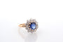 Bague 52 Bague saphir de Birman 2,19 ct et diamants en platine et or 18k 58 Facettes 27236-27417-27461