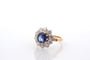 Bague 52 Bague saphir de Birman 2,19 ct et diamants en platine et or 18k 58 Facettes 27236-27417-27461