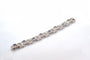 Bracelet Bracelet Art déco en platine, diamants et saphirs 58 Facettes 27239