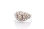 Bague 52.5 Bague ancienne en platine aux diamants taille ancienne 58 Facettes 27285