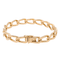 Bracelet Bracelet maille cheval en or rose 18 carats 58 Facettes 2728671CN