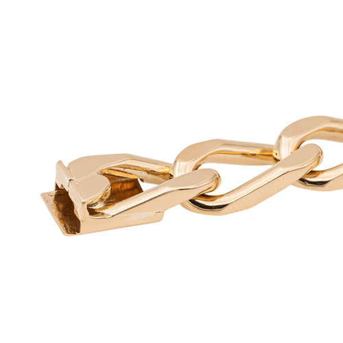 Bracelet Bracelet maille cheval en or rose 18 carats 58 Facettes 2728671CN