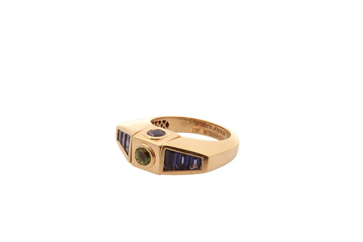 Bague 52 Octavia Premiers Joyaux - Bague en or 18k avec pierres fines 58 Facettes 27287