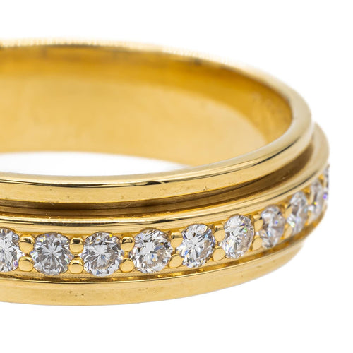 Bague 49 Piaget Possession - Bague alliance en or jaune et diamants 58 Facettes 2728996CN