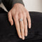 Bague Bague en or blanc, diamant navette et brillants 58 Facettes