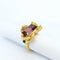Bague 48 Bague motif animalier en or jaune 18 carats et tourmaline 58 Facettes 27300