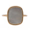 Bague 56 Ginette NY Bague White mop antique Or rose Nacre 58 Facettes 2730190CN