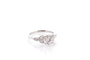 Bague 53 Bague diamant 1,37 ct F/VS1 en platine 58 Facettes 27332-27377