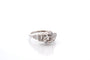 Bague 53 Bague en platine avec diamant 2,55 ct et diamants baguette 58 Facettes 27343B-27440