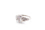 Bague 53 Bague en platine avec diamant 2,55 ct et diamants baguette 58 Facettes 27343B-27440