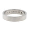 Bague 51 Cartier Bague Alliance Le C Platine Diamant 58 Facettes 2737243CN