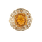 Bague 56 Bague Opale de Feu Diamants 58 Facettes DV0253-1