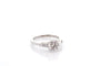 Bague 53 Bague en platine avec diamant 1,36 ct D/VS2 58 Facettes 27414-27617