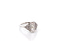 Bague 53 Bague en platine aux diamants taille émeraude 58 Facettes 27425-27427-27428-27763