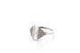 Bague 53 Bague en platine aux diamants taille émeraude 58 Facettes 27425-27427-27428-27763