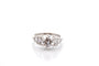 Bague 53 Bague en platine avec diamant 1,95 ct et diamants baguette 58 Facettes 27441-27608A