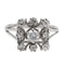 Bague 54 Bague Or blanc Diamant 58 Facettes 2746543CN