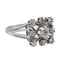 Bague 54 Bague Or blanc Diamant 58 Facettes 2746543CN