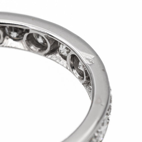 Bague 52.5 Bague Alliance Platine Diamant 58 Facettes 2746639CN