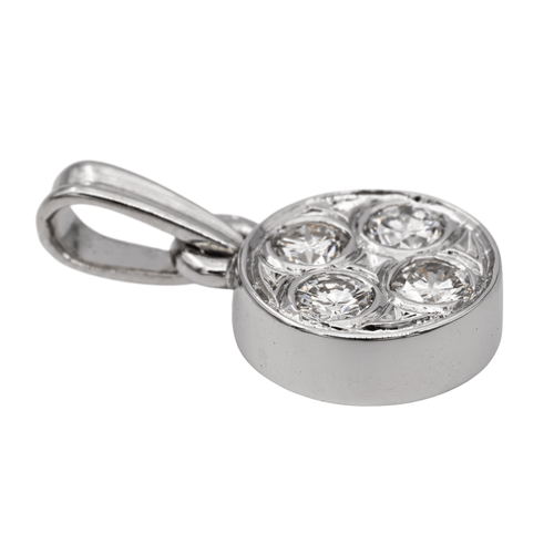 Pendentif Pendentif Or blanc Diamant 58 Facettes 2747973CN