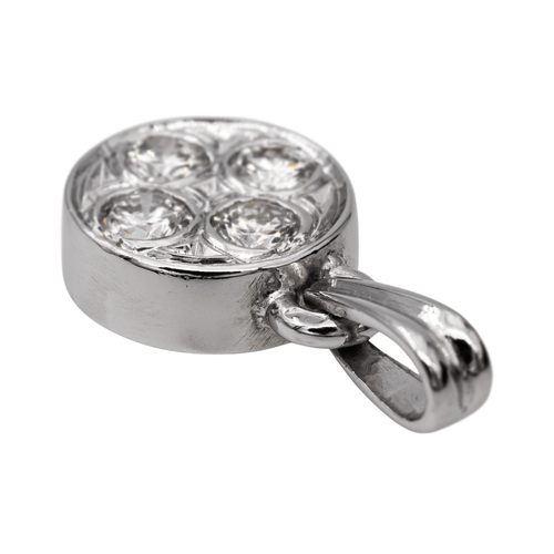 Pendentif Pendentif Or blanc Diamant 58 Facettes 2747973CN