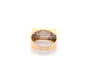 Bague 53 Bague vintage en or 18k et platine avec diamants 58 Facettes 27490dv