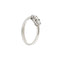Bague Bague trilogy en or blanc 18 ct avec diamants 0,36 ct 58 Facettes 27536