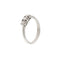 Bague Bague trilogy en or blanc 18 ct avec diamants 0,36 ct 58 Facettes 27536